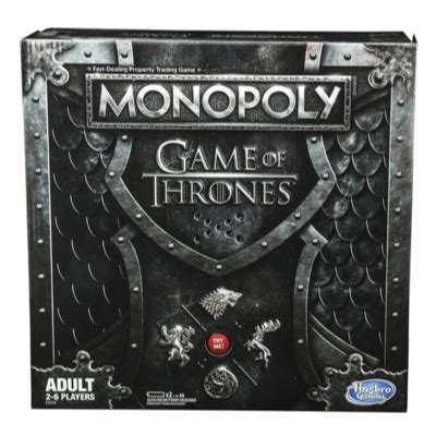 Game of Thrones Monopoly Rules & Instructions .